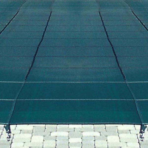 LL1632 16 x 32 ft. Rectangular Green Mesh In-Ground Pool Safety Cover