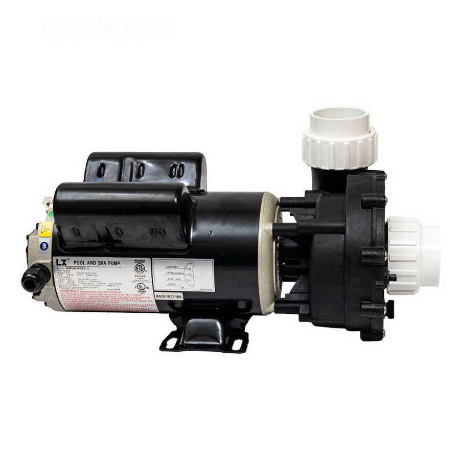 LX48WUA1502CII 1.5HP 2 Speed 230V 8.0A & 2.6A 48 FR 2 Pump