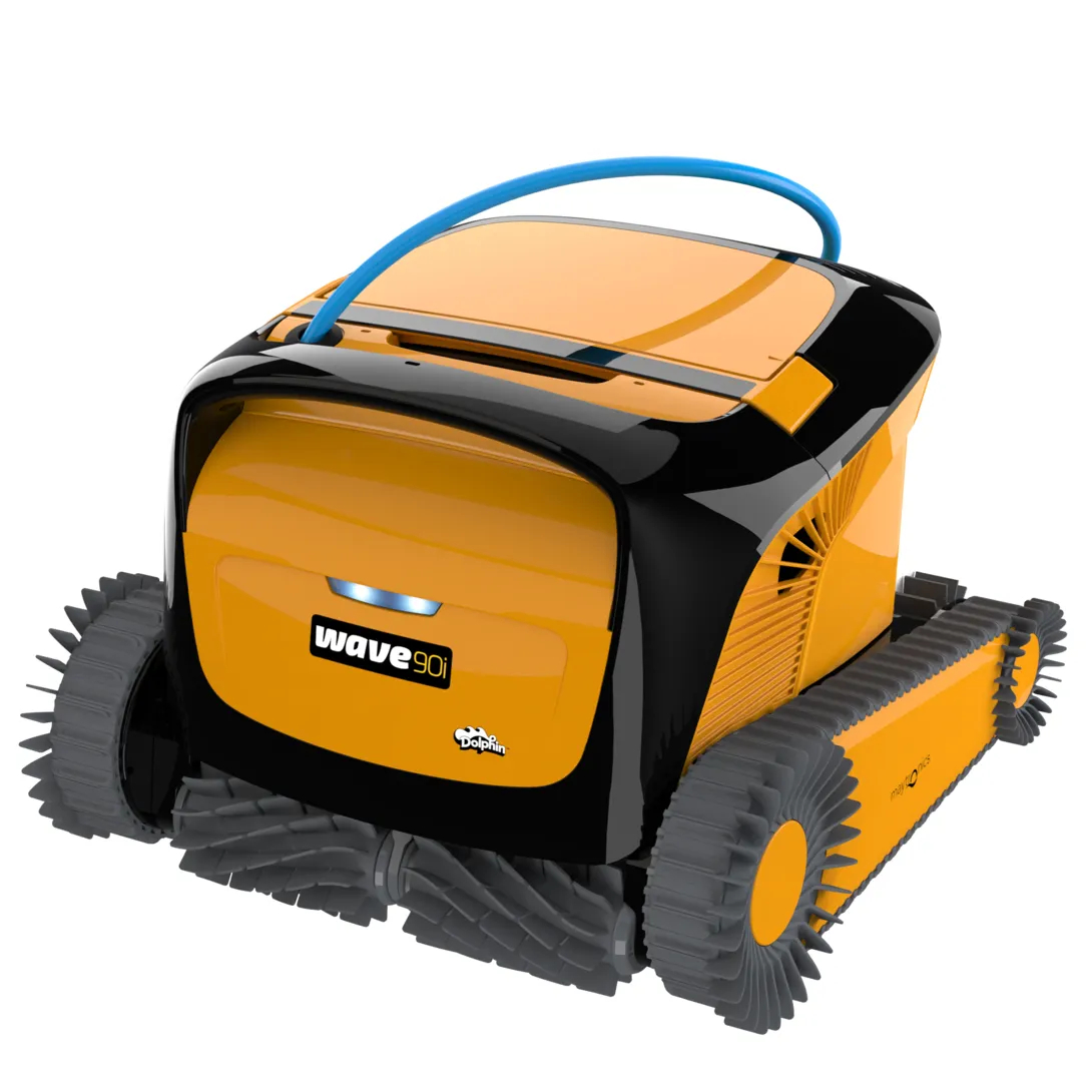 Maytronics 99996890US Dolphin Wave 90i Wi-Fi Automatic Robotic Pool Vacuum Cleaner