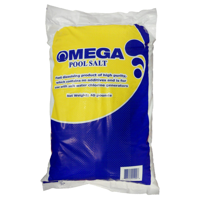 USTX1040 Omega Pool Salt - 40 lbs