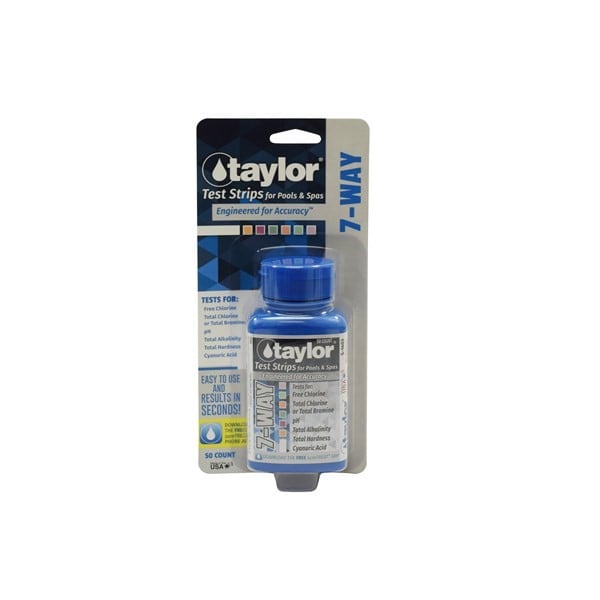 TTS1403 7-Way Pool Test Strips - 50 Count