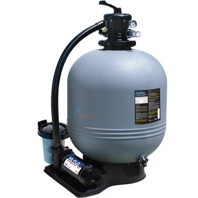 GP52053376S 19 in. Genesis Sand Filter with 2 HP Hi-Flo II 3 ft. Nema Cord