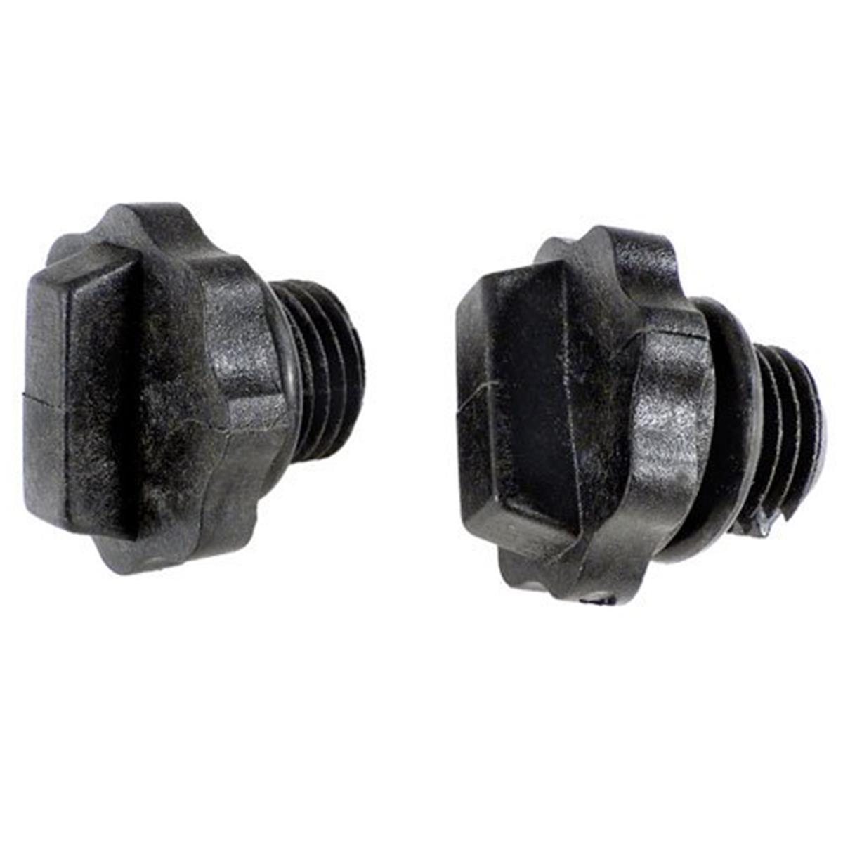 Pool Pump Drain Plug Set with O-Ring - 0.25-18 in. - Pack of 2 - Durable Design