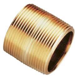 B801512 1.5 x 12 in. Brass Nipple