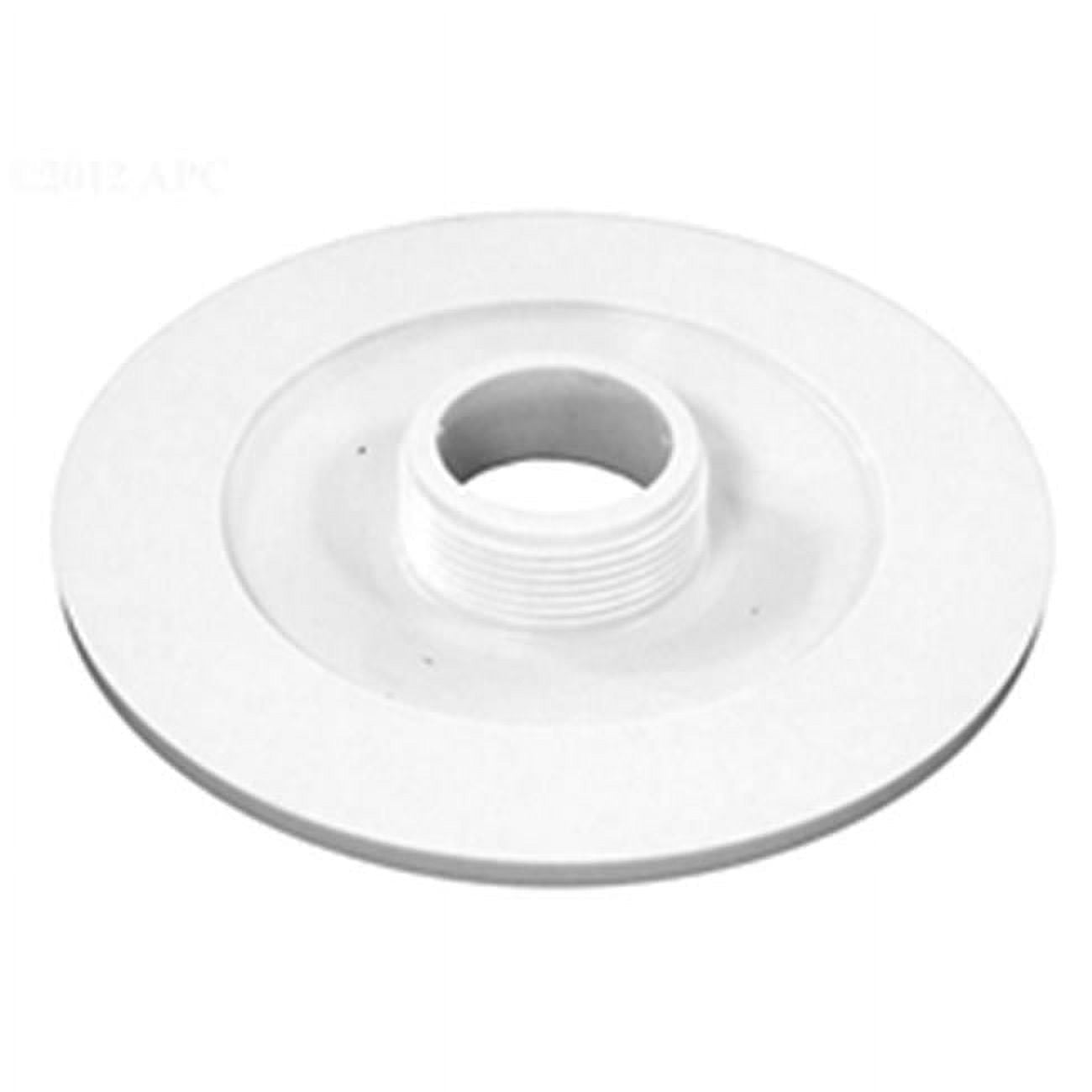 AS615T101 6 in. Bulkhead 1.5 in. Mpt, White