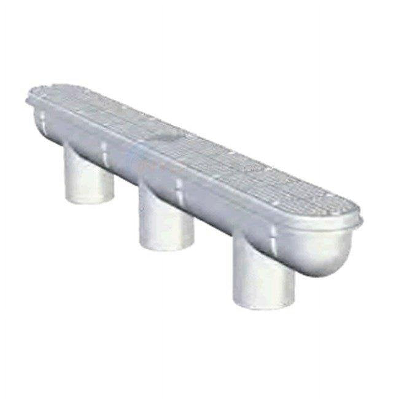 32 in. Channel Drain & Sump - Dark Gray