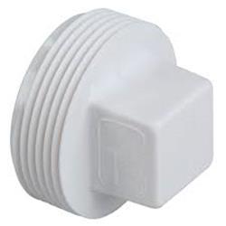 25520040000 1.5 in. Male Thread Plug - White