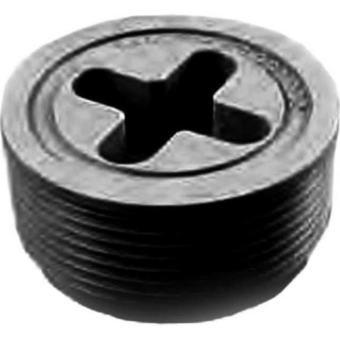 1.5 in. Josam Plug - Black