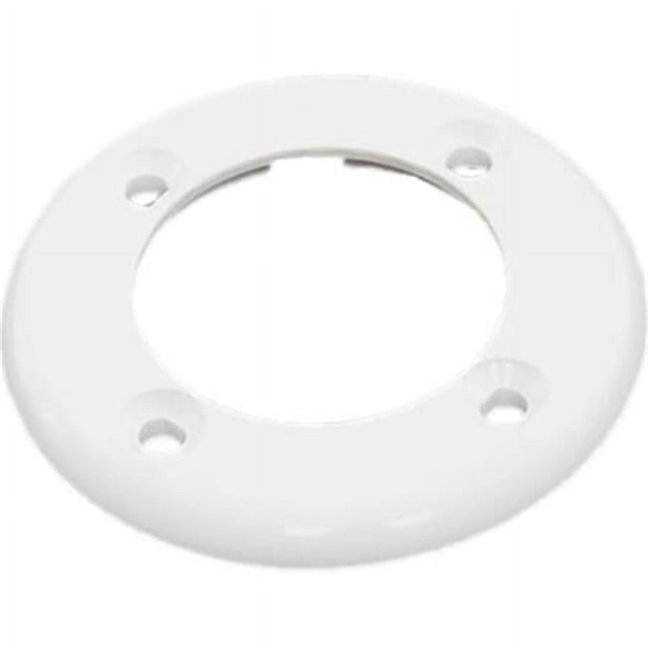 Vinyl Pool Return Faceplate - White