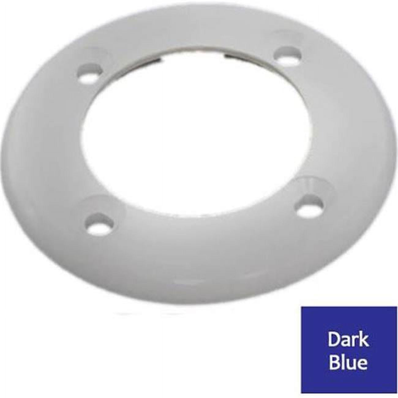 Vinyl Pool Return Facplate - Dark Blue