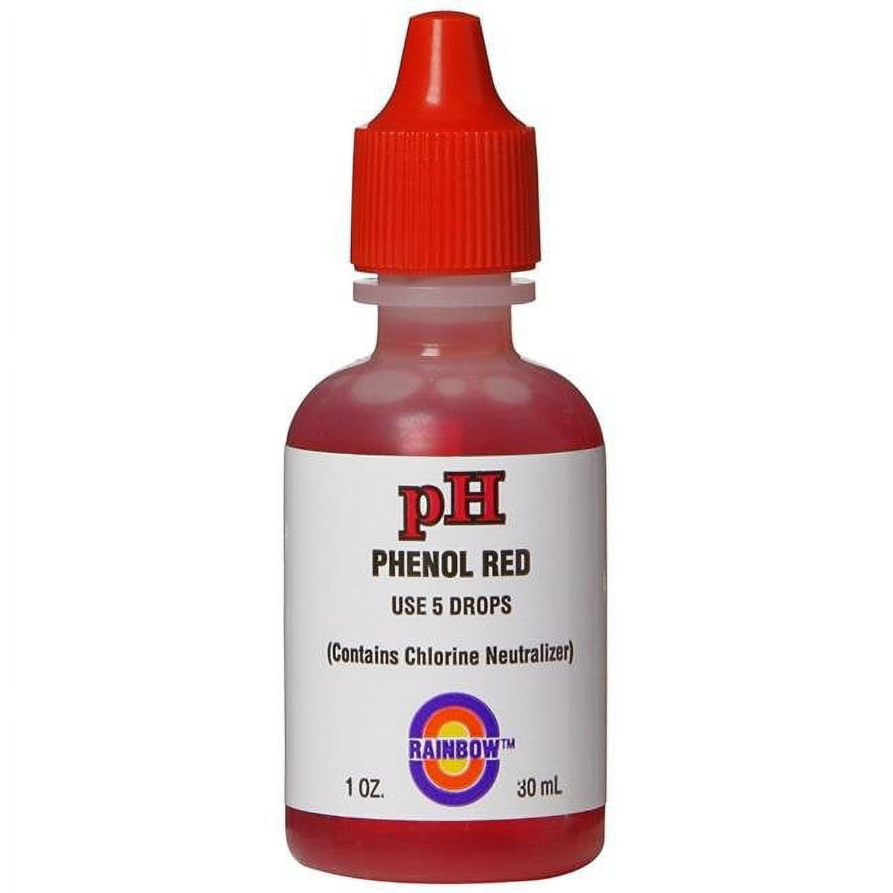 Rainbow Pool Products  1 oz pH Solution Phenol Red with Chlorine Neutralizer