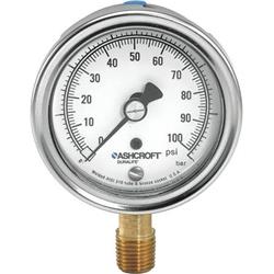 Picture of American Granby EILVG3024LSSNL Stainless Steel Vacuum Gauge 0-30 HG
