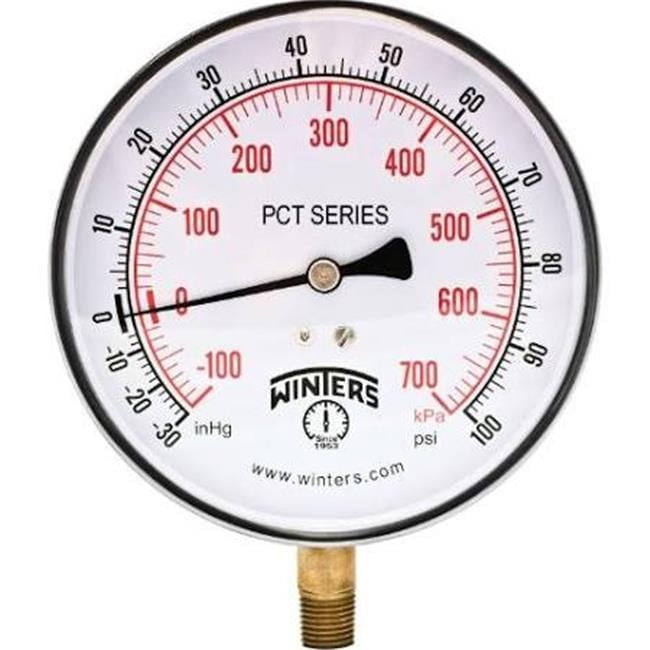4.5 in. Vacuum Gauge 0-30 HG