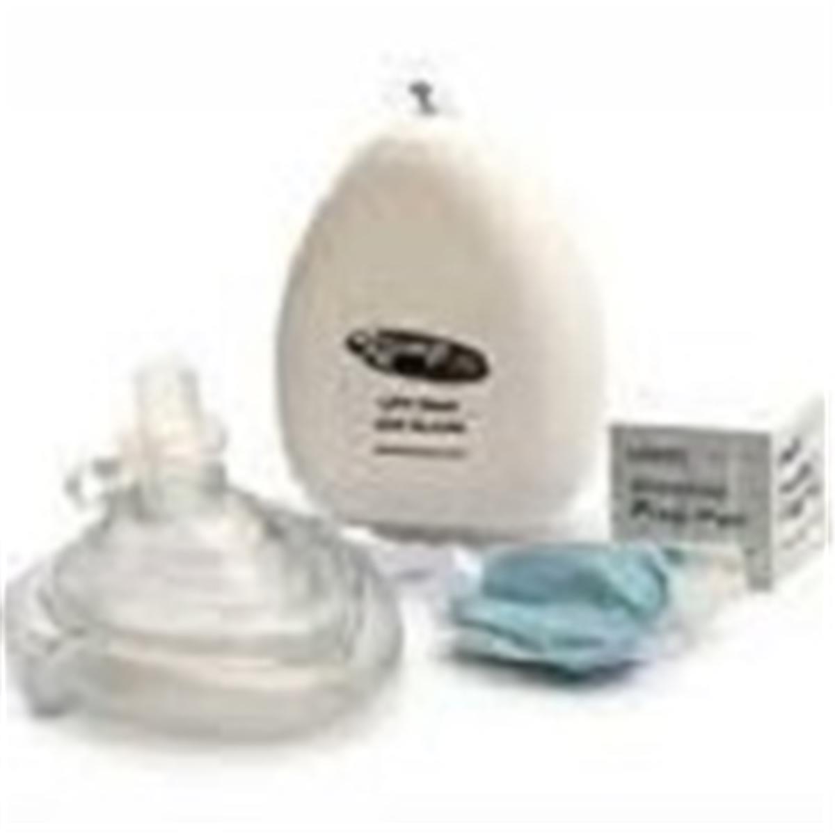 CPR Mask with 02 Inlet