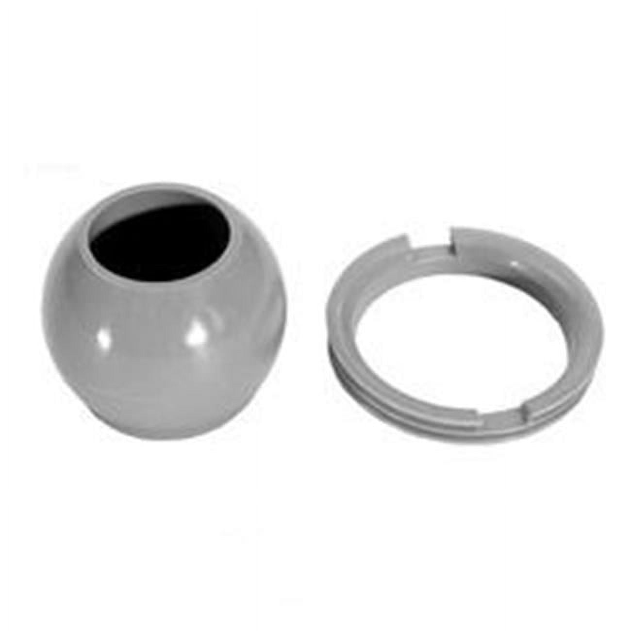 HA103808GRY Eyeball & Retaining Ring - Gray