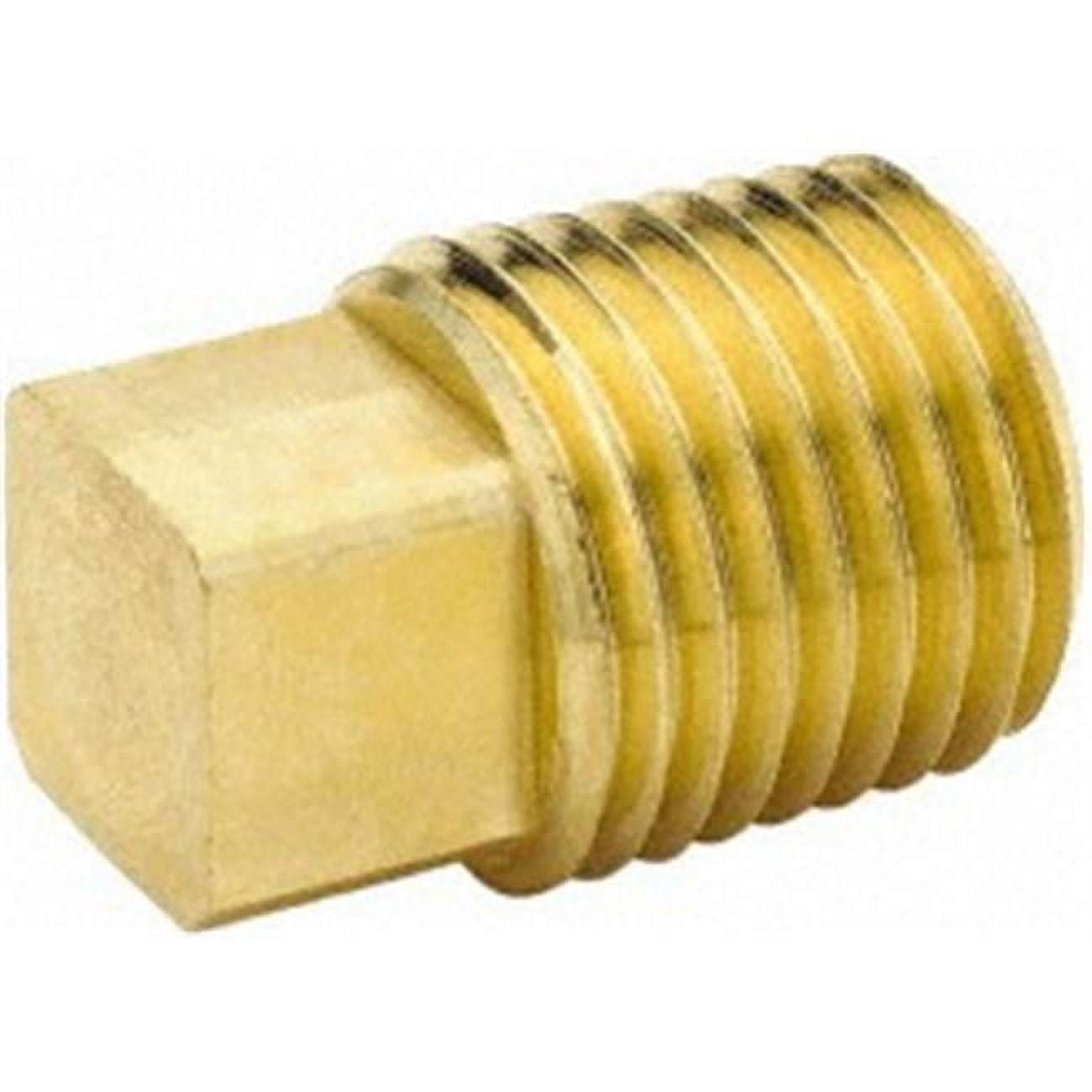 0.375 in. Mpt Brass Square Head Plug