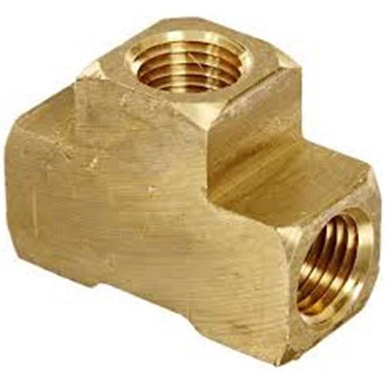 0.25 in. Fpt Brass Tee