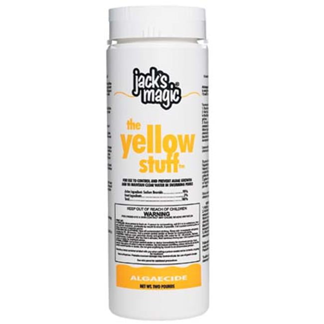 JMYELLOW2 Algaecide Pail the Yellow Stuff, 2 lbs