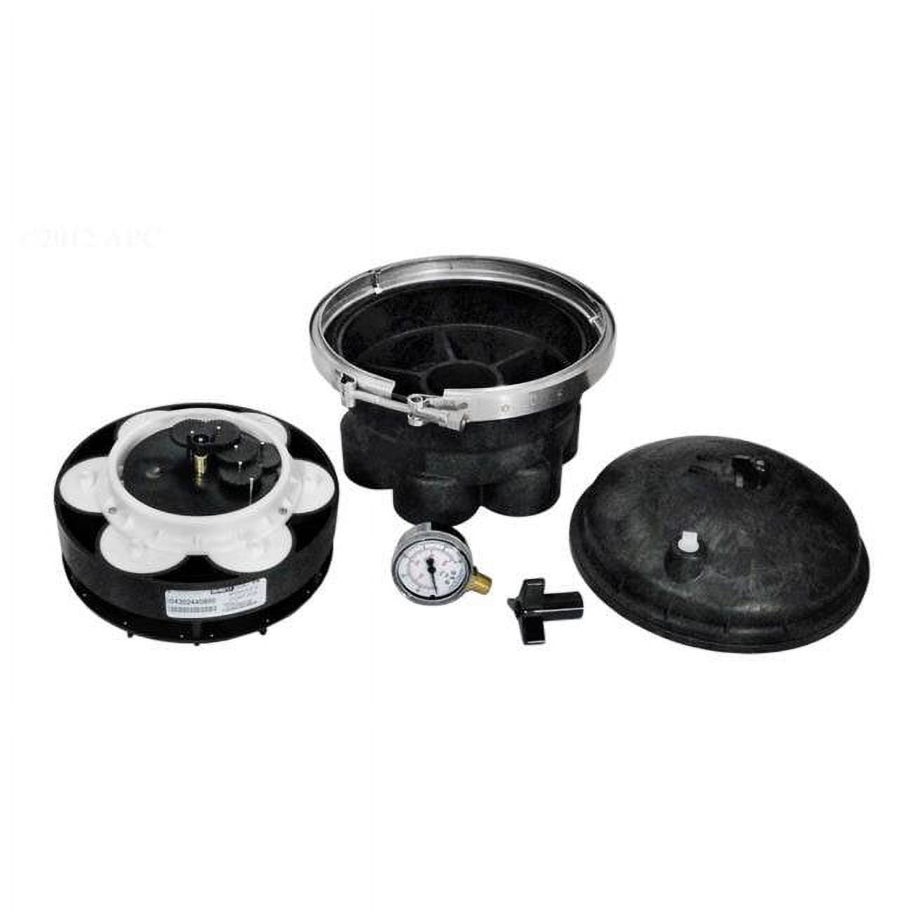 2 in. 6 Port Water Valve - Black