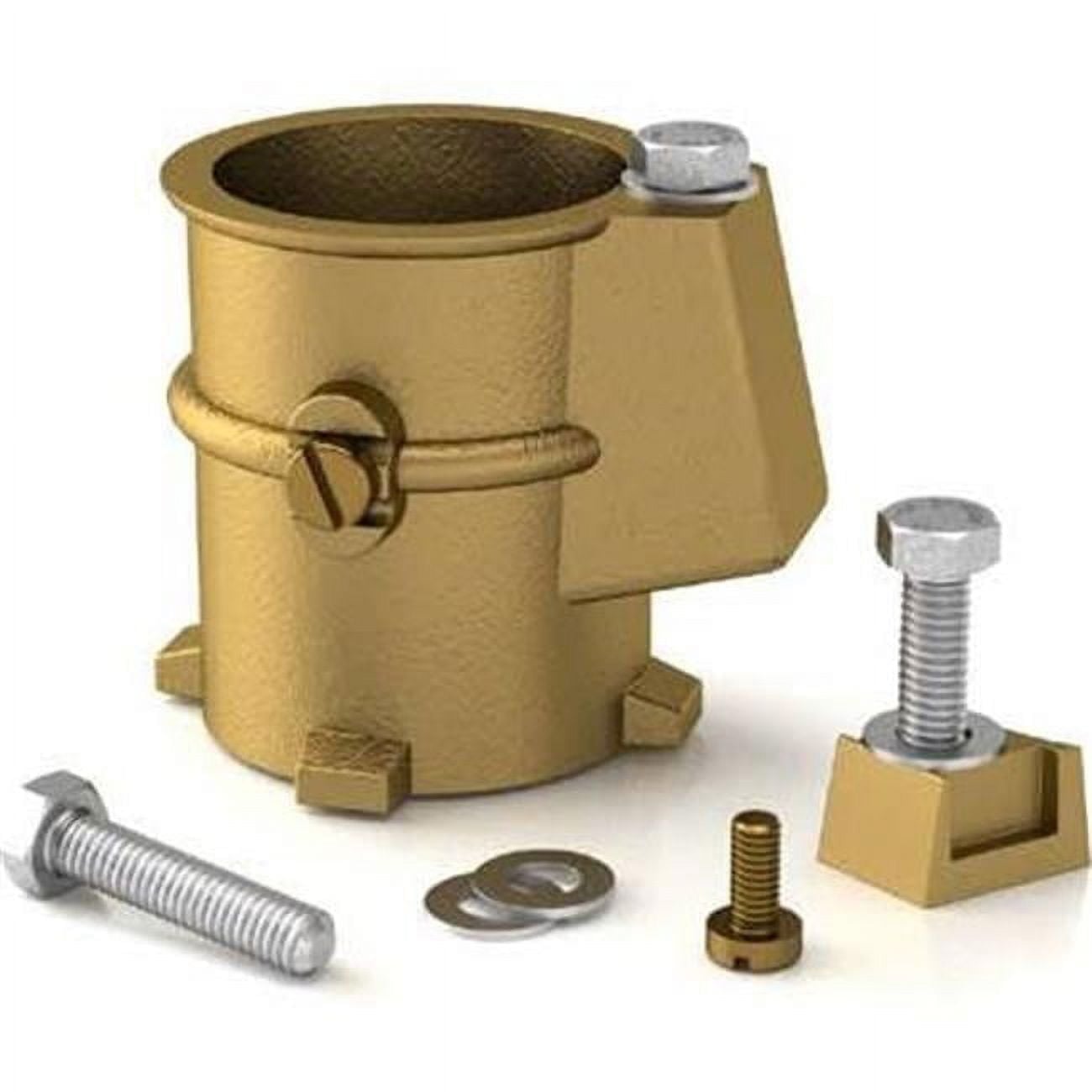 3 in. & 1.9 in. Anchor Socket, Bronze