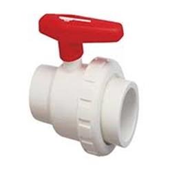 1.5 in. M x S Single Union Ball Valve PVC