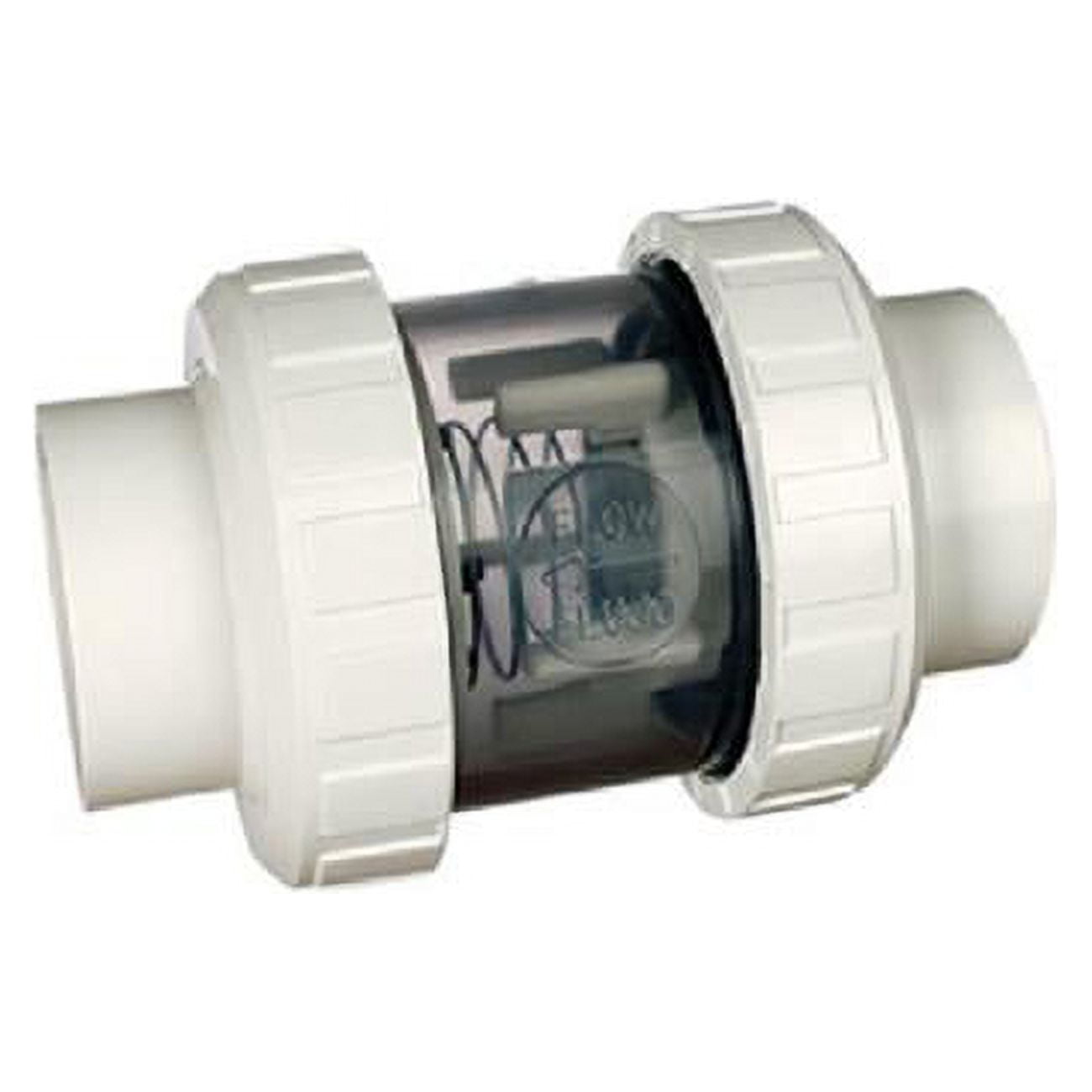 2 in. Double Union Spring Check Valve, 0.5 lbs
