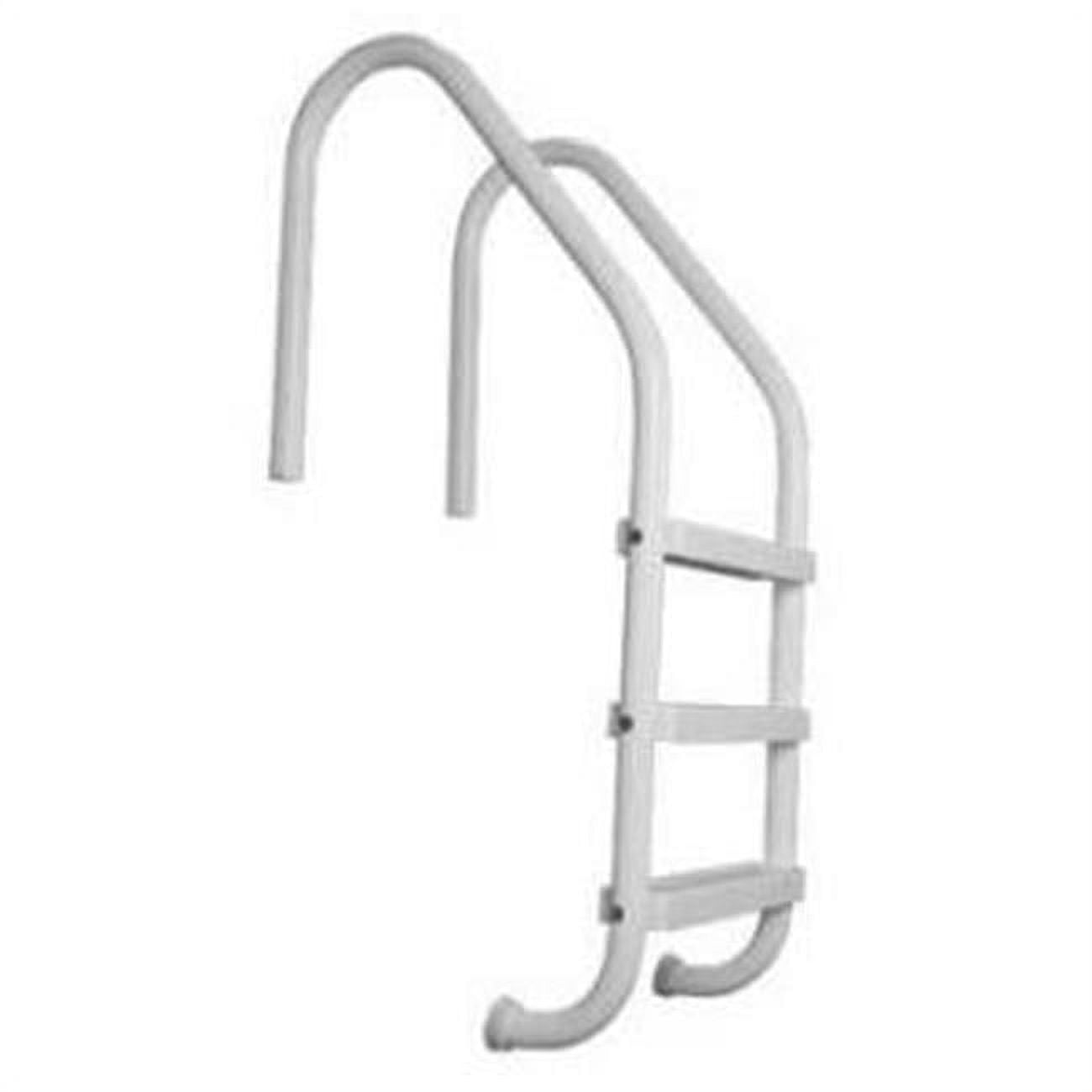 Picture of Safron SAP324L3G 3 Step in Ground Polymer Ladder&#44; Gray