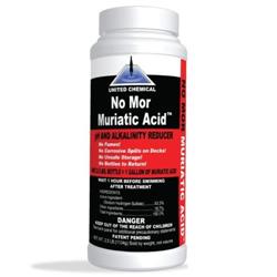 1 gal No Mor Muriatic Acid, 2.5 lbs