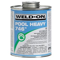 13566 1 gal Pool Heavy Cement, Gray