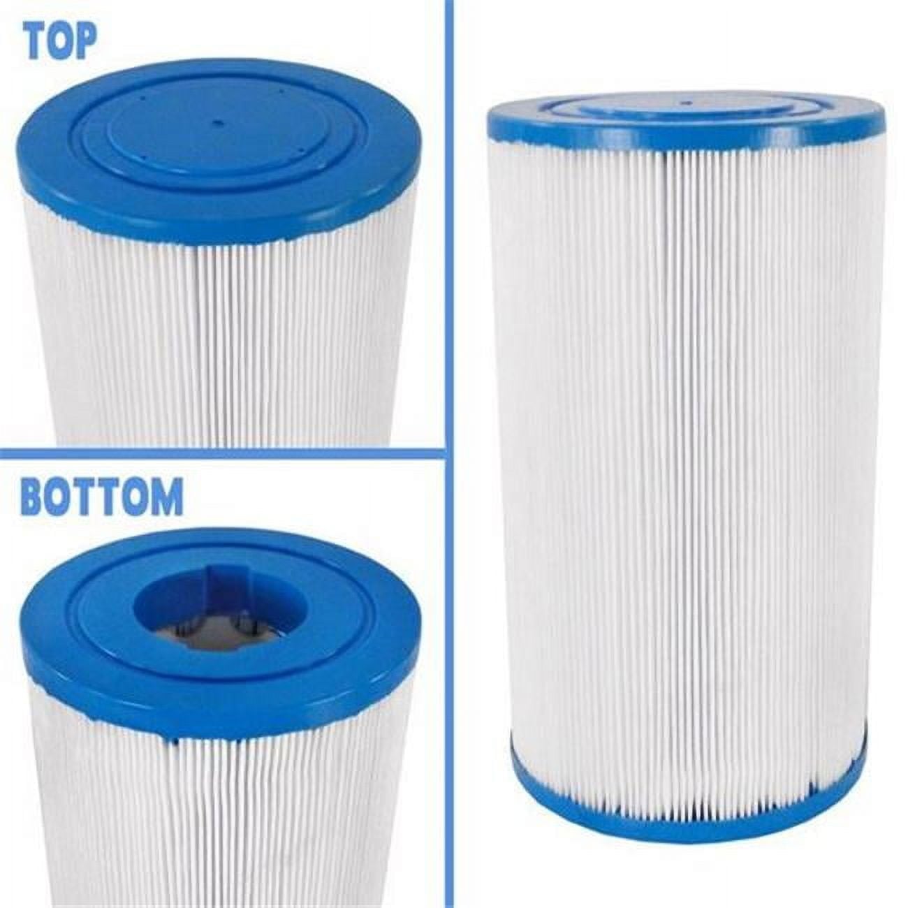 4.37 x 7.75 in. with Closed Top Pool & Spa Replacement Filter Cartridge, 25 sq ft.