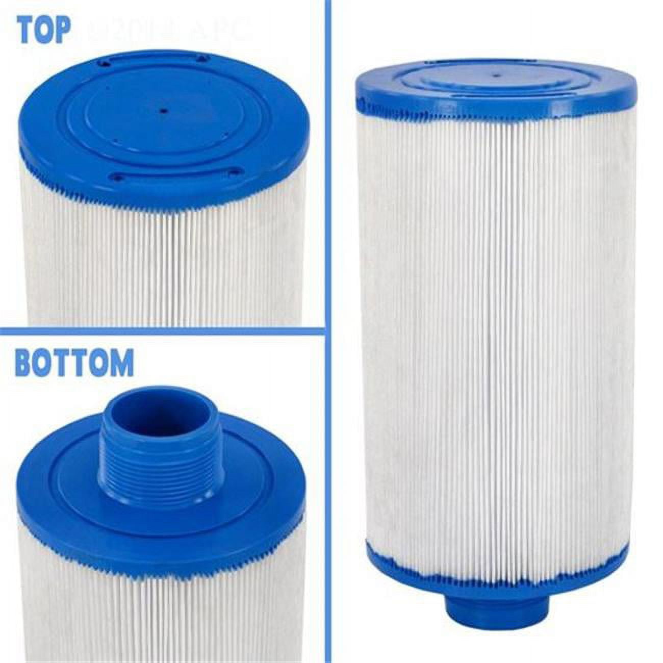 4.37 x 7.75 in. with MPT Top Style Pool & Spa Replacement Filter Cartridge,  25 sq ft.