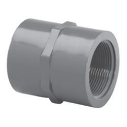 3in. Socket x FPT Female Adapter - White - 3 in. - Durable PVC Construction