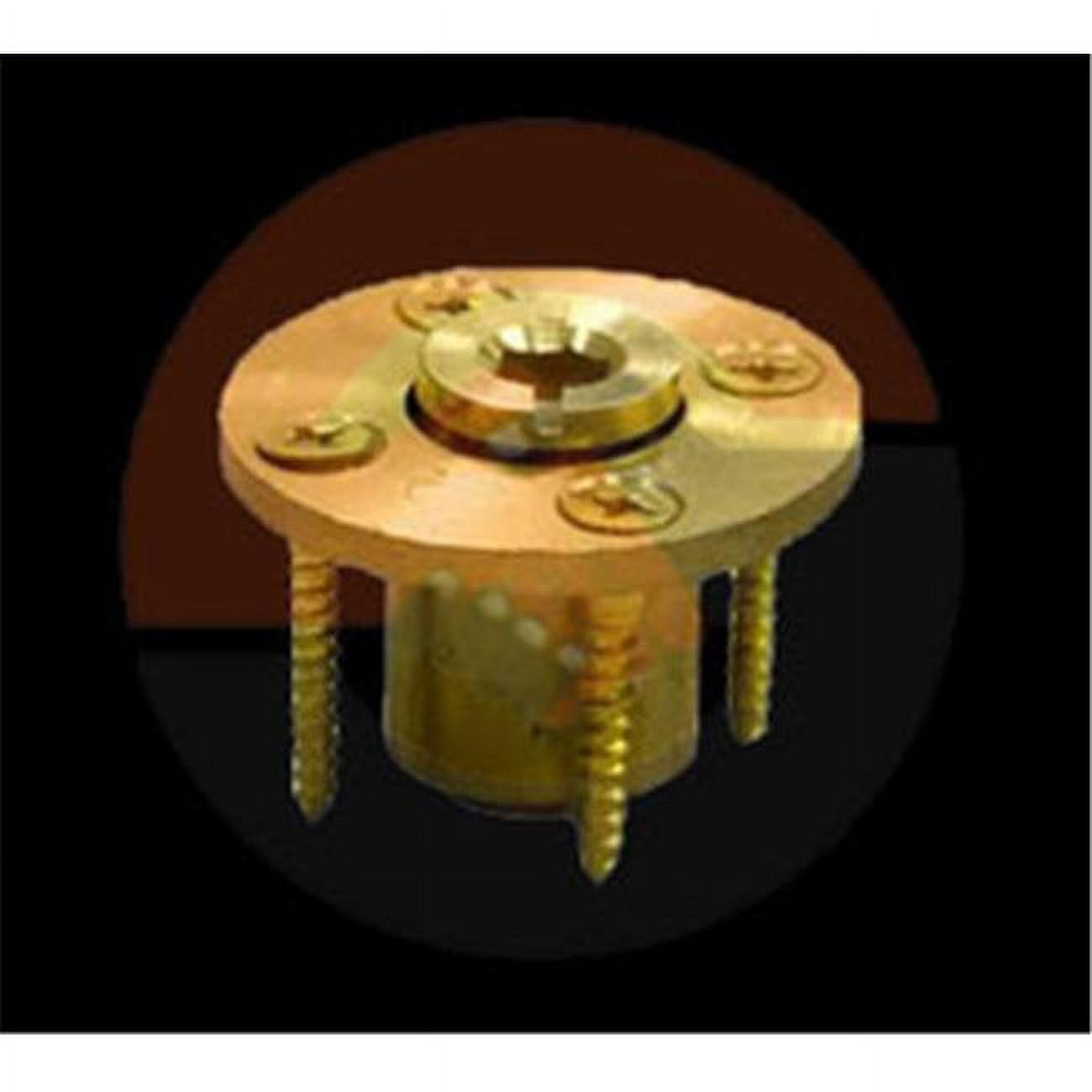 Wood Deck Anchor with Screws & Insert