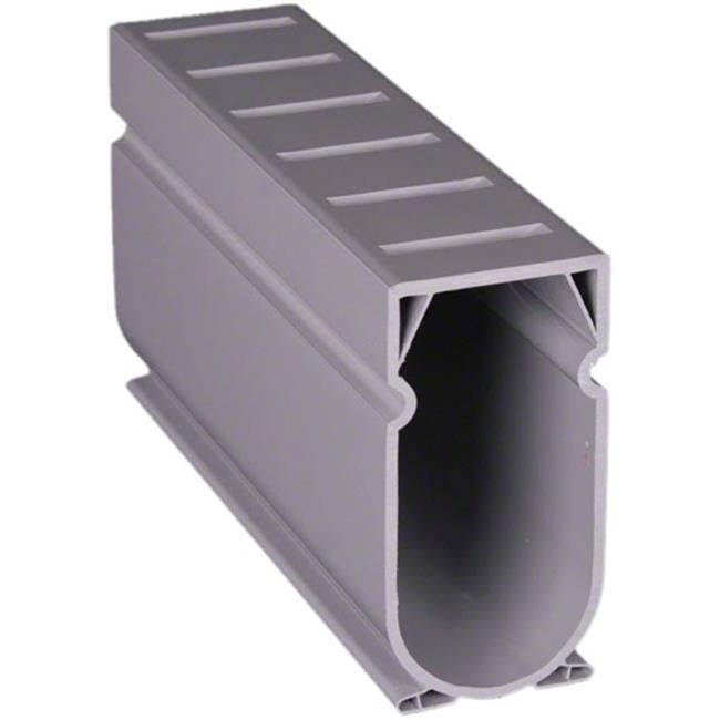 10 ft. Deck Drain Tan with Couplers & End