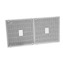 12 x 12 in. Lawson Frame & Grate, White