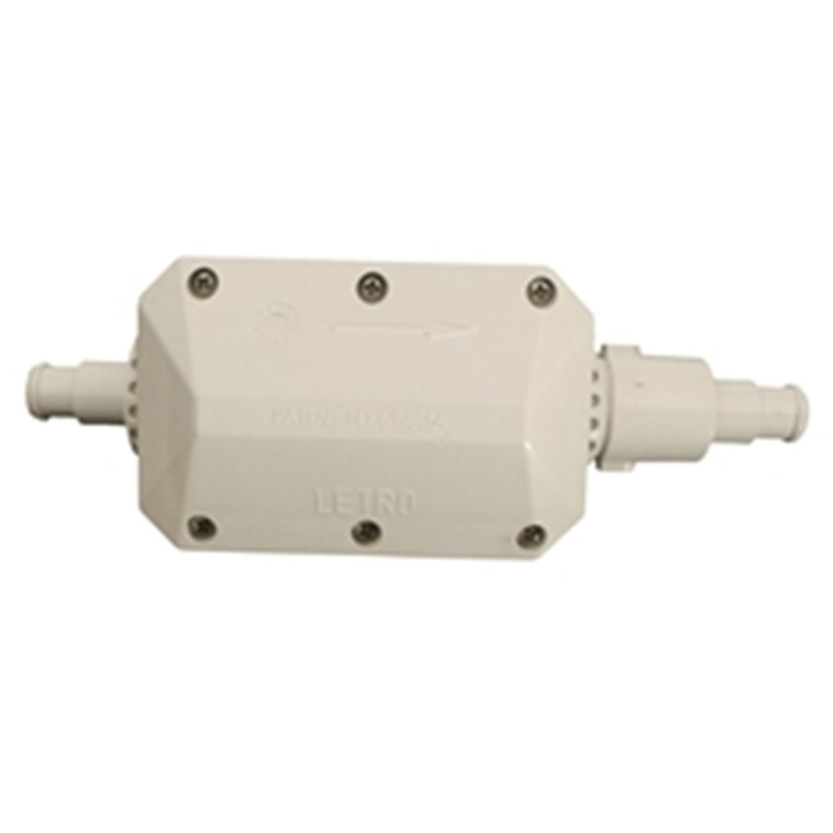 LLE10 Back-Up Valve, White