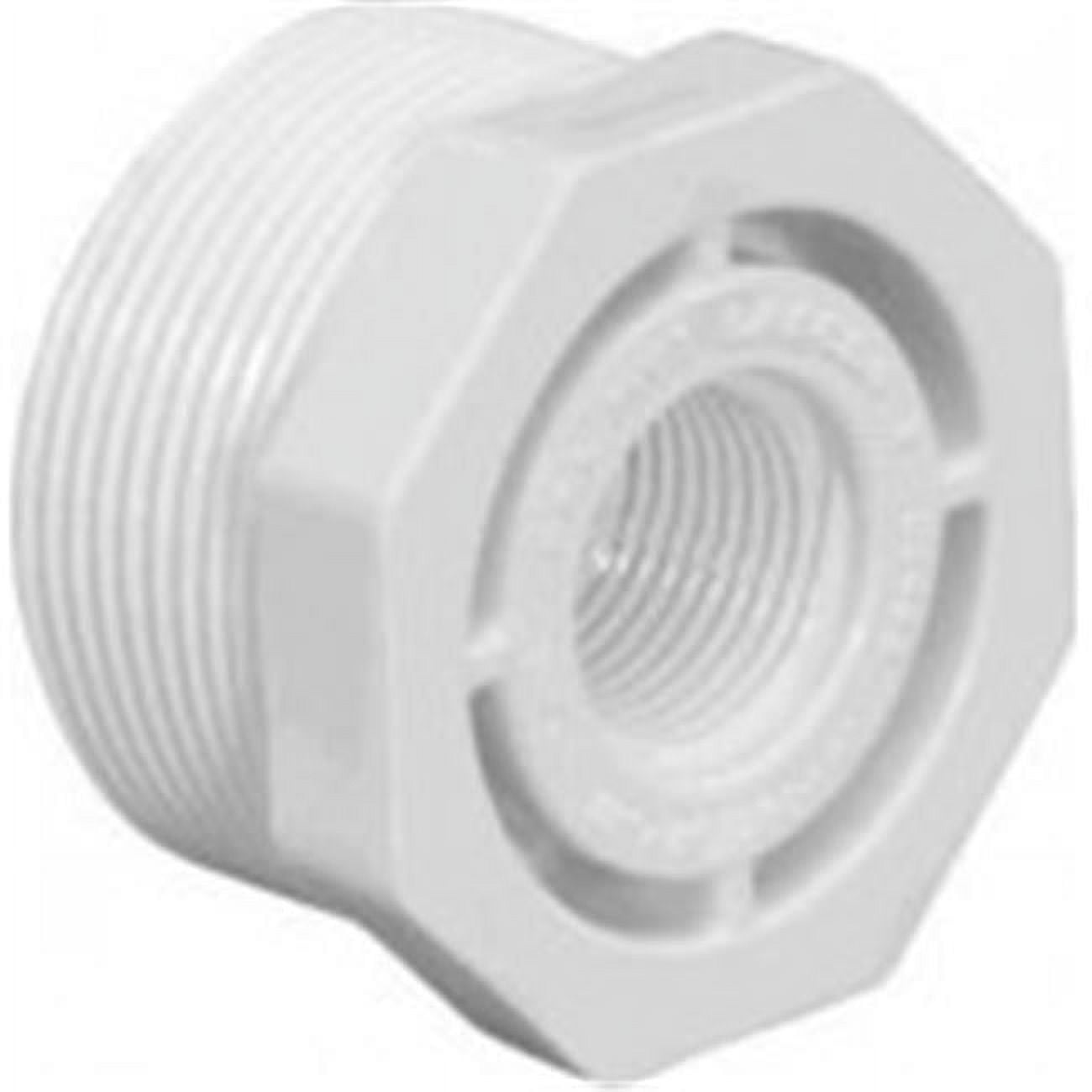 1.5 in. Male Pipe Thread x 1.25 in. Female Pipe Thread PVC Reducer