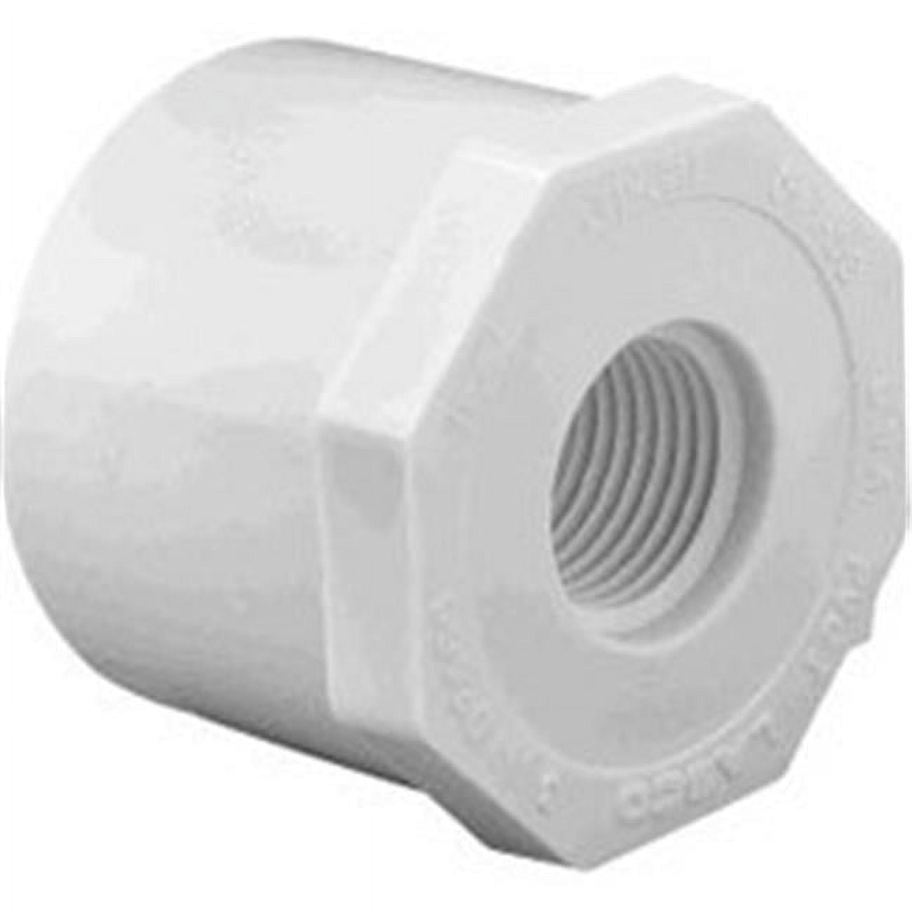 1.5 in. Spigot x 1.25 in. Female Pipe Thread PVC Reducer