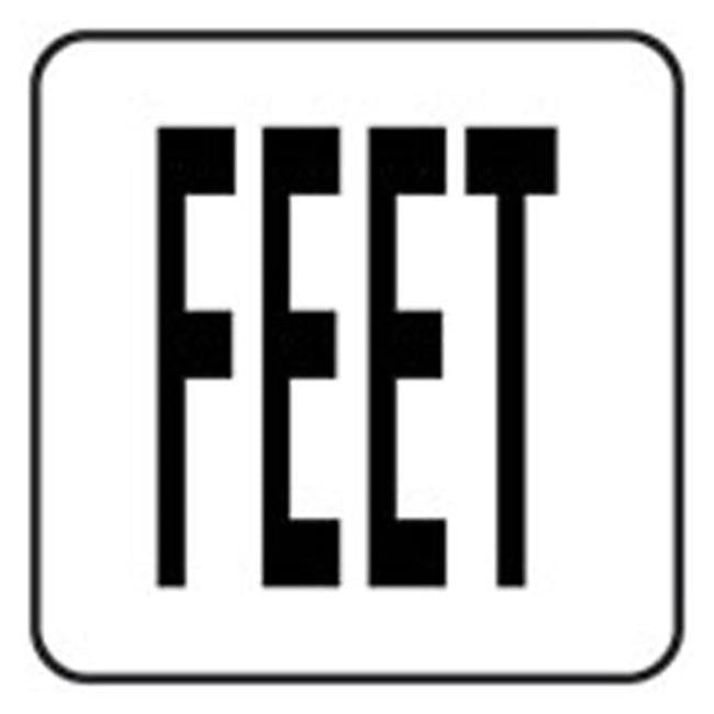 V621710 6 ft. Vinyl Stick On Feet