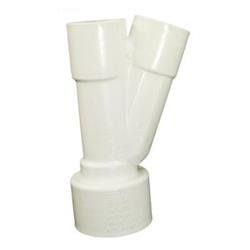 22.5 deg Wye 1.5 in. Socket - White