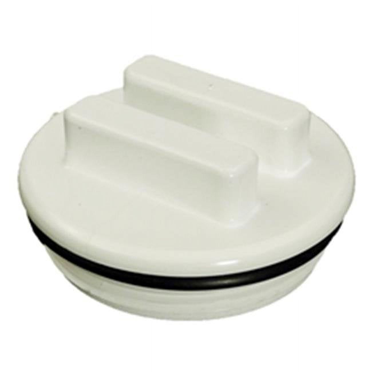 WW4006650B 2 in. Plug with O-Ring - White