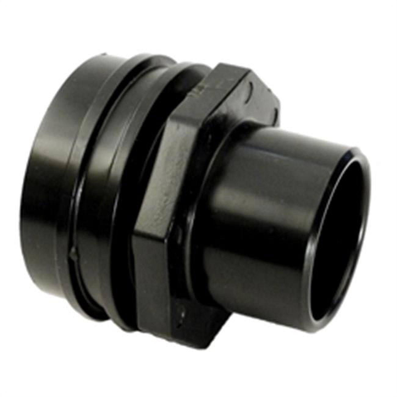 Flush Mount Return Fitting Assembly - Black