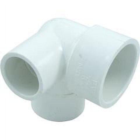 3 in. 90 deg PVC Socket Sweep Elbow