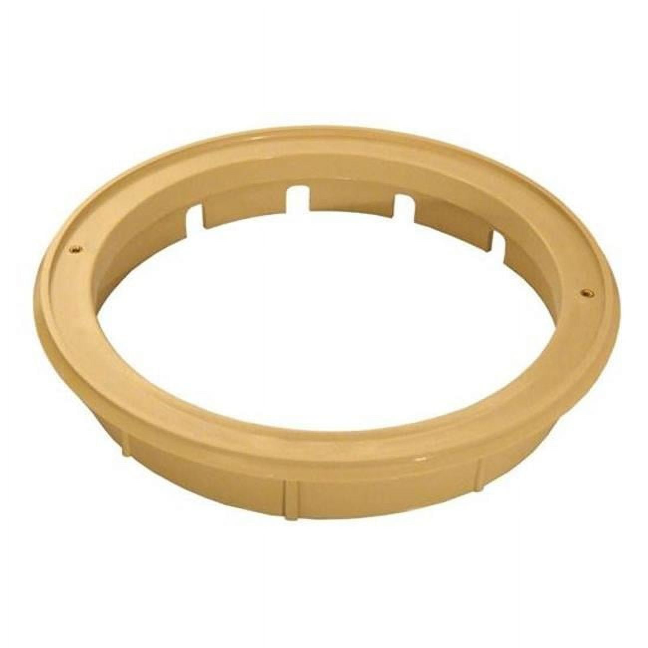 Pool Skimmer Gunite Mounting Ring with Insert - Beige
