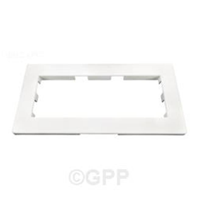 Wide Mouth Trim Plate, White