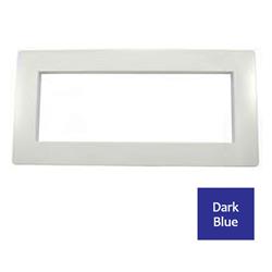 Custom Molded CMP25541069020 Wide Mouth Pool Skimmer Face Plate Cover, Dark Blue