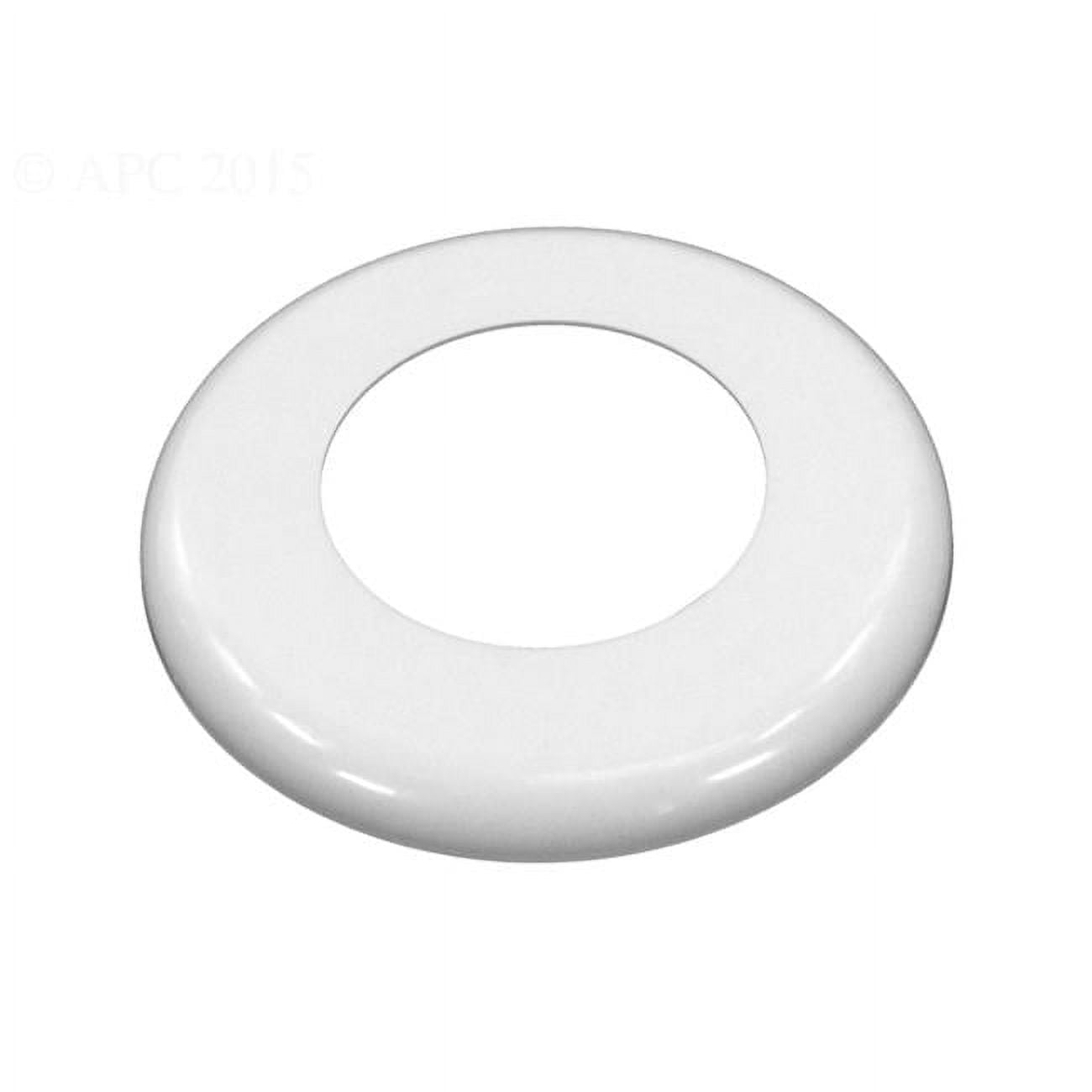Escutcheon Wall Fitting, White