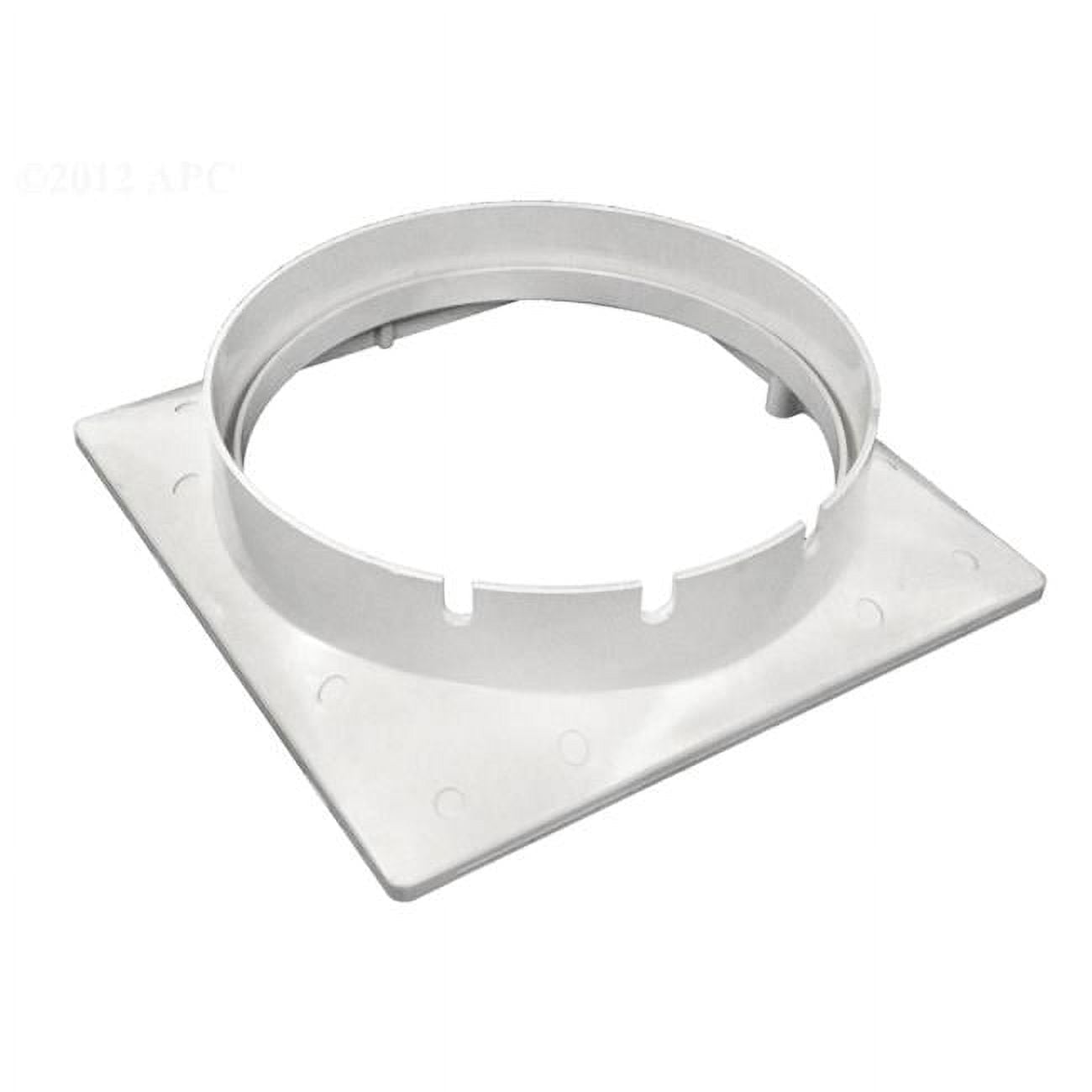 Renegade In-Ground Vinyl Liner Skimmer Square Collar, White