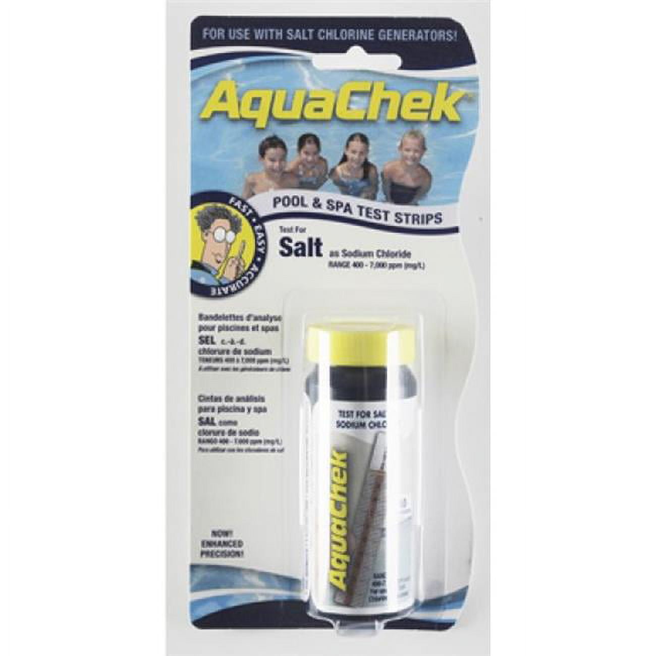 Hach  Aquachek Salt Water Titrator Strips, White