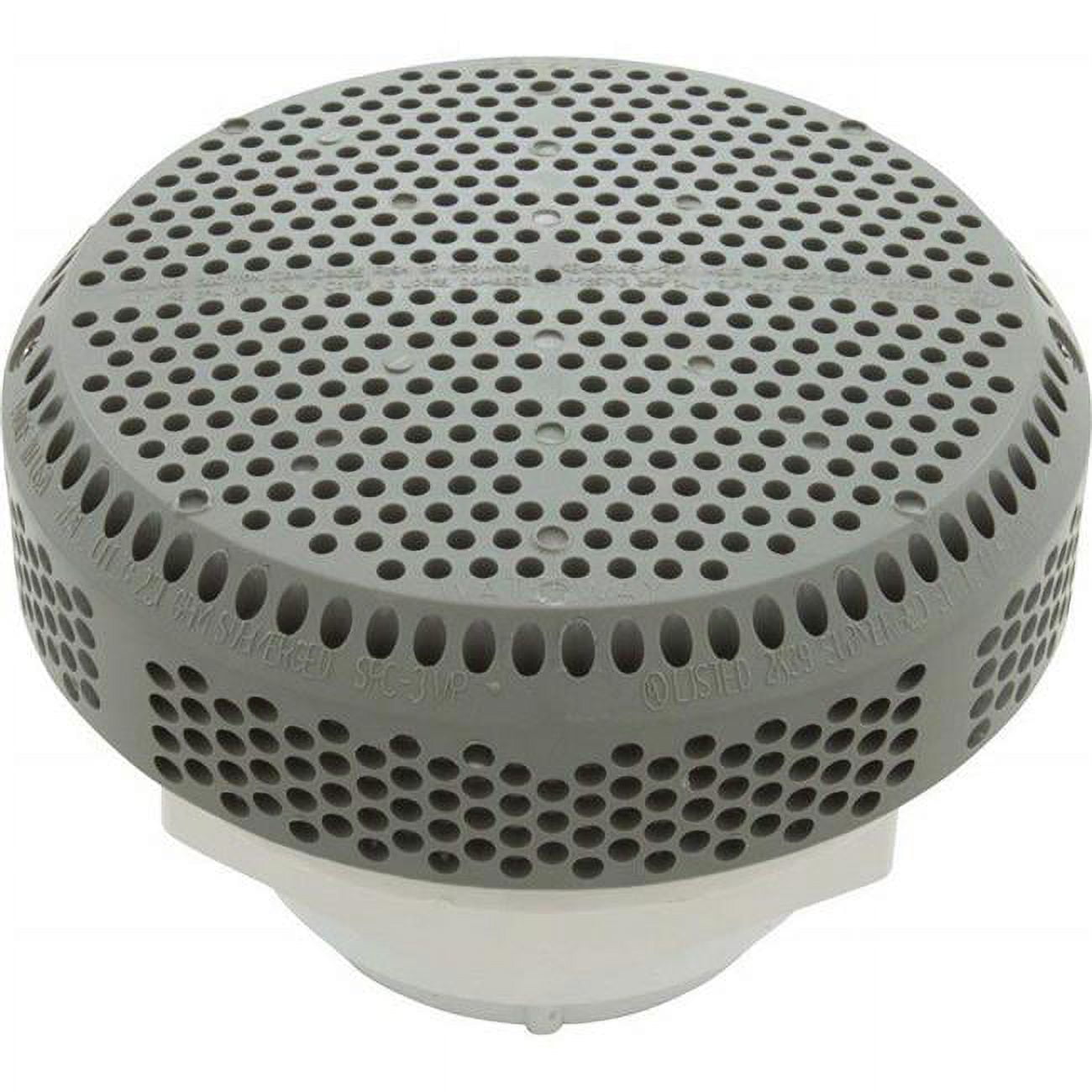 5 x 2 in. Socket VGB 251 GPM Super Hi-Flo Suction - Gray